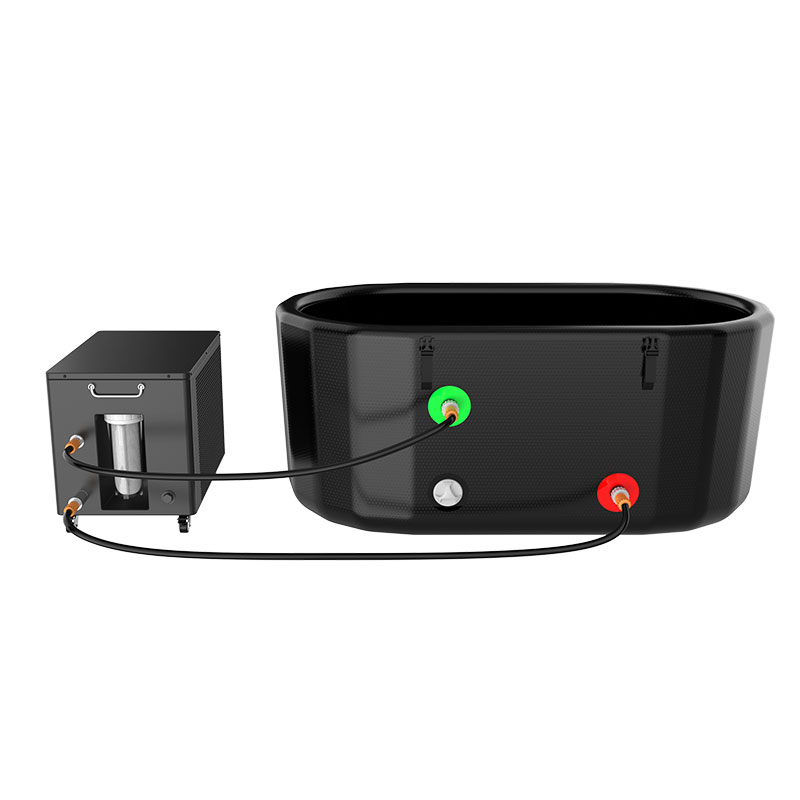 Aufblasbarer Kalttauchpool, der mit Wasserkühler kompatibel ist