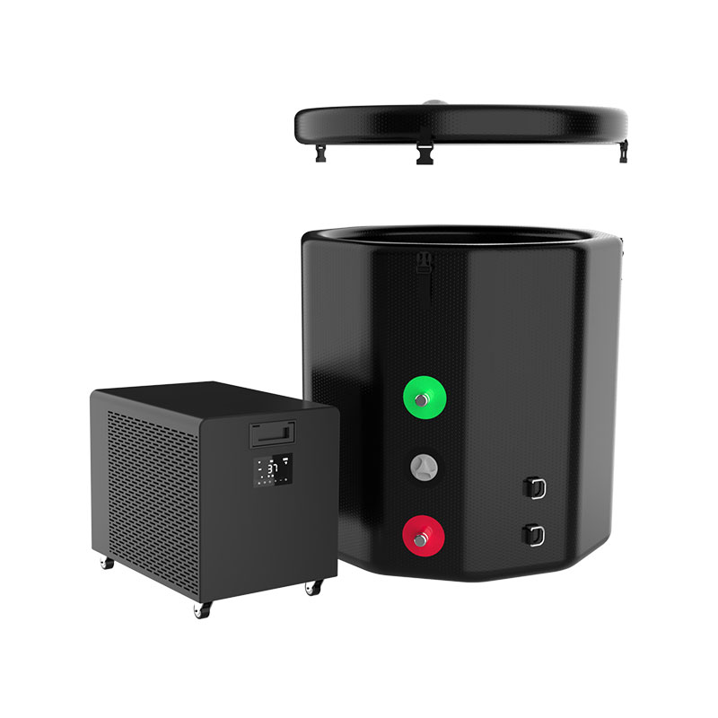 Aufblasbare Eiswanne für die Erholung des Kalten Bades Aufblasbare Eiswanne für die Erholung des Kalten Bades